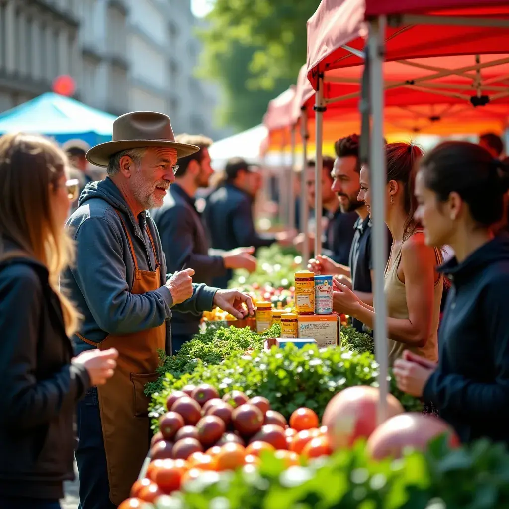 Homme méditant après une séance de sport, entouré de nature.