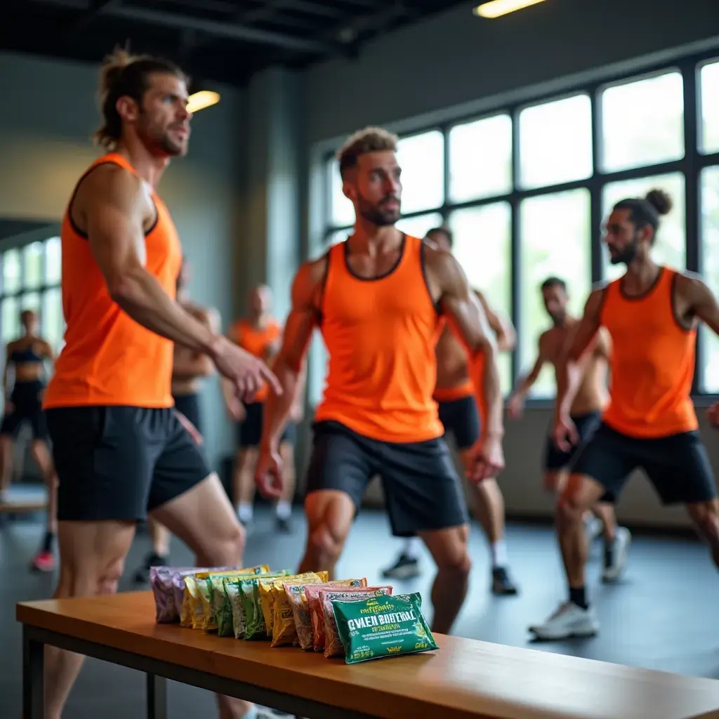 Un groupe d'hommes partageant des conseils sur la santé et la vitalité.